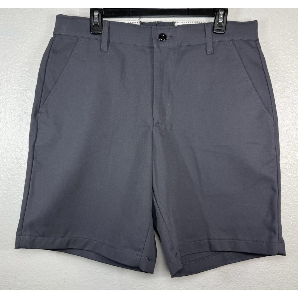 Men's Red Kap Size 34 Gray Uniform Work Shorts New!